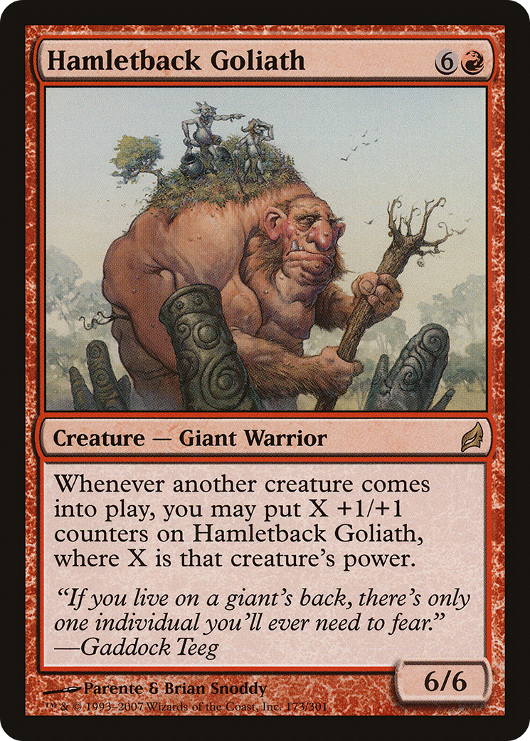 Hamletback Goliath (LRW-173)  - Lorwyn