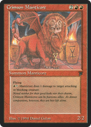 Crimson Manticore (LEG-)  - Legends