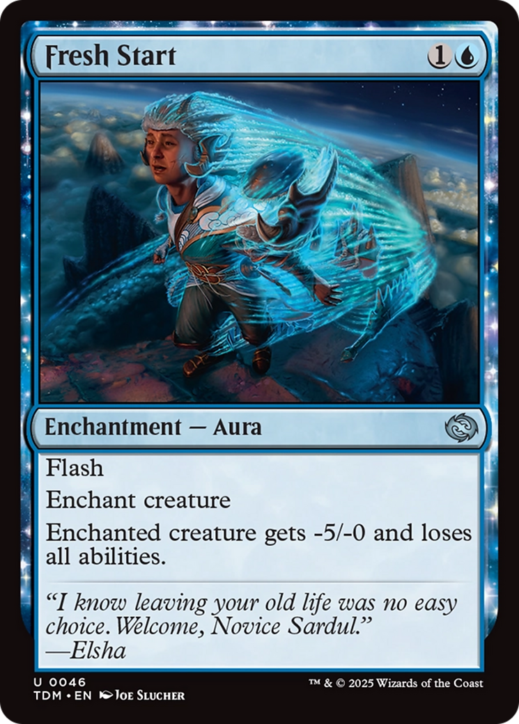 Fresh Start (TDM-046)  - Tarkir: Dragonstorm: (enchantment)