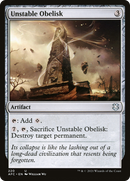 Unstable Obelisk (AFC-220)  - Forgotten Realms Commander