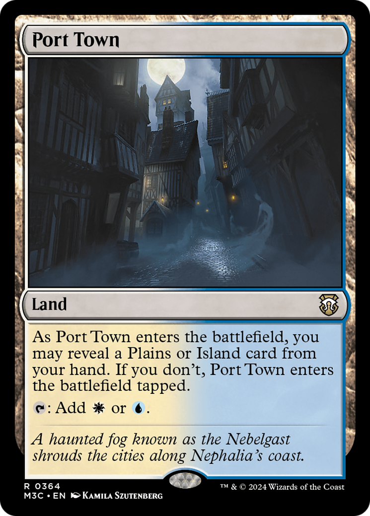 Port Town (M3C-364)  - Modern Horizons 3 Commander