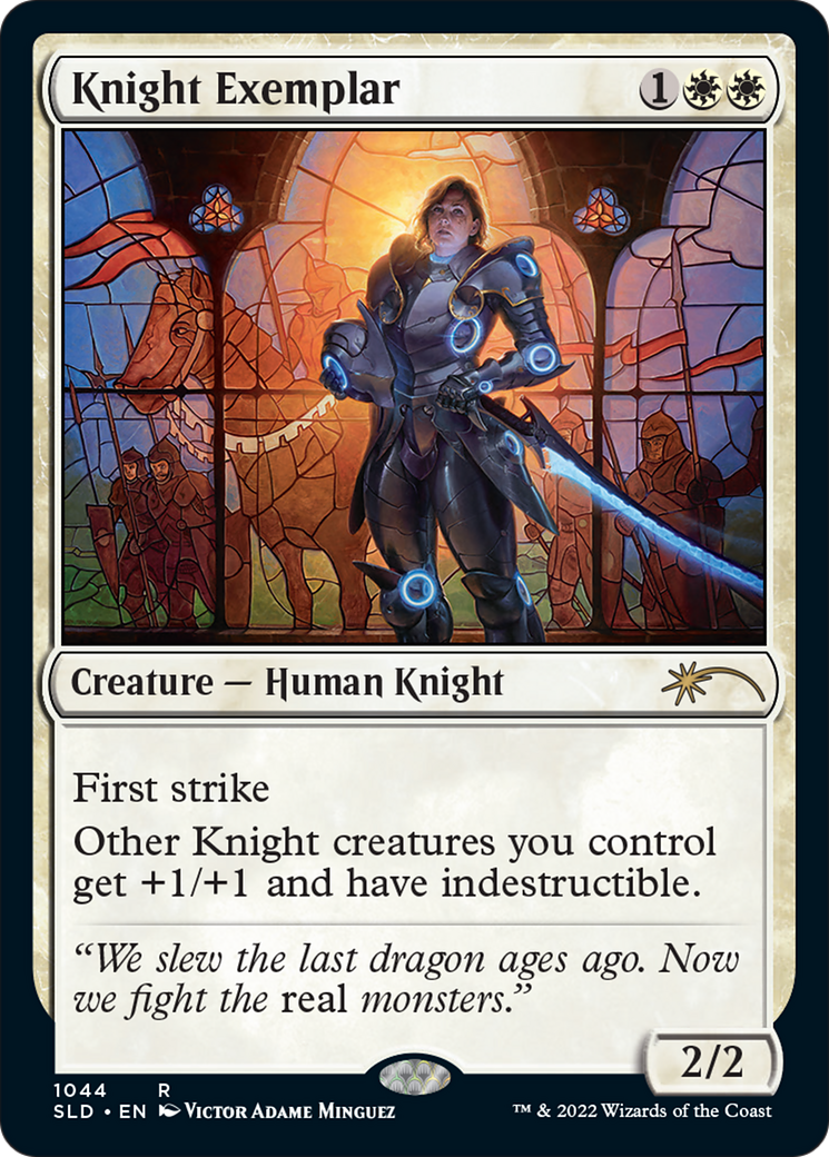 Knight Exemplar (1044) (SLD-1044)  - Secret Lair Drop