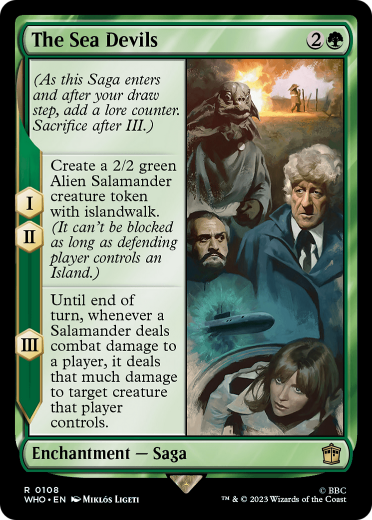 The Sea Devils (WHO-108) - Doctor Who