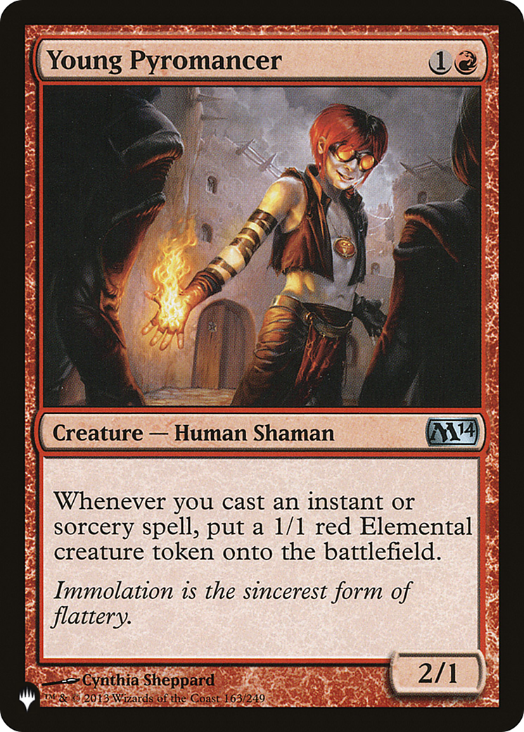 Young Pyromancer (LIST-M14-163)  - The List