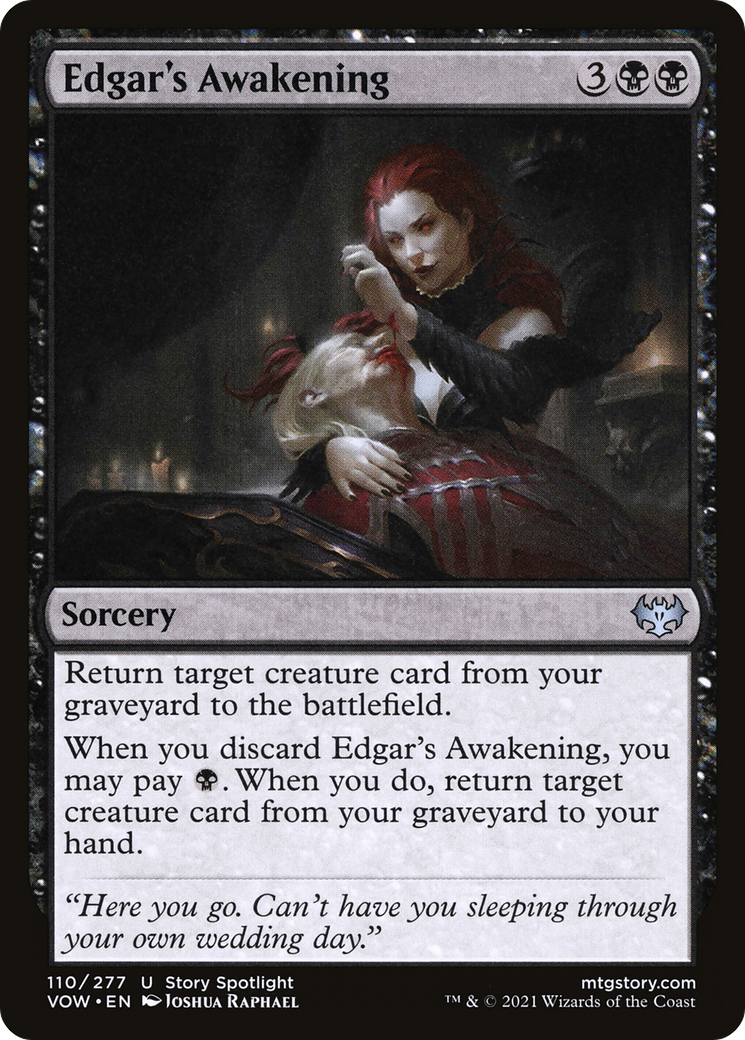 Edgar's Awakening (VOW-110)  - Innistrad: Crimson Vow
