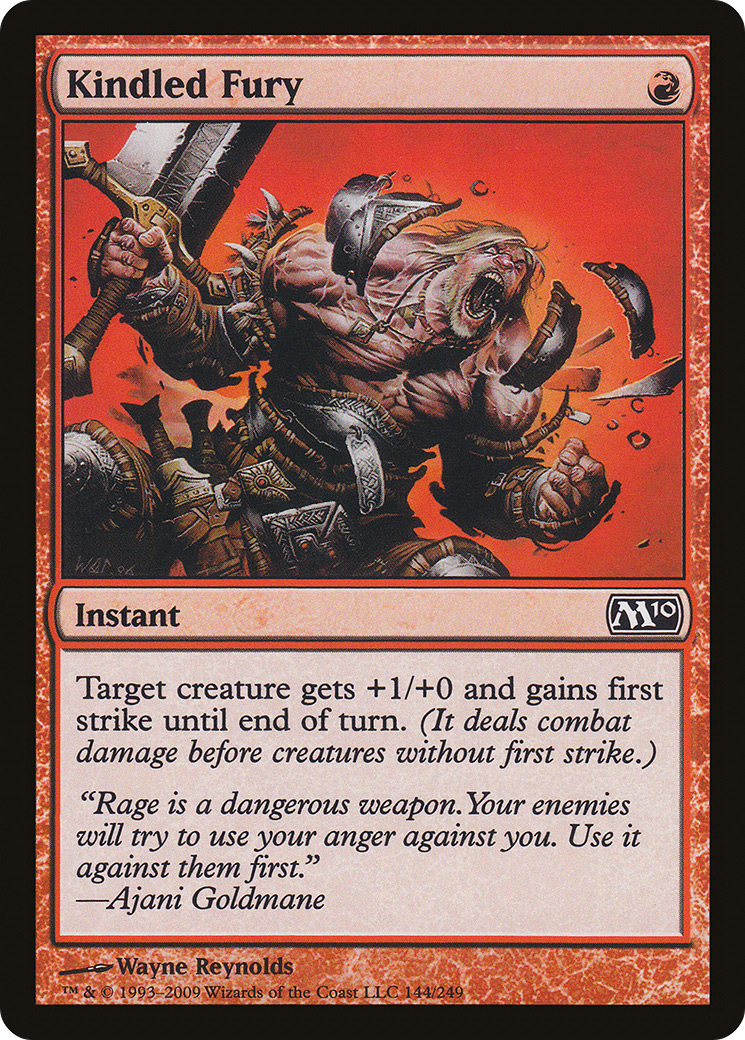 Kindled Fury (M10-144)  - Magic 2010