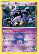 Team Aqua's Muk 008/34  - Holofoil Double Crisis - Holo Rare