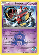 Team Aqua's Seviper 009/34  Double Crisis - Common