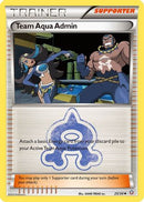 Team Aqua Admin 025/34  Double Crisis - Uncommon