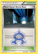 Team Aqua's Secret Base 028/34  - Reverse Holofoil Double Crisis - Uncommon