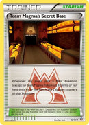 Team Magma's Secret Base 032/34  - Reverse Holofoil Double Crisis - Uncommon