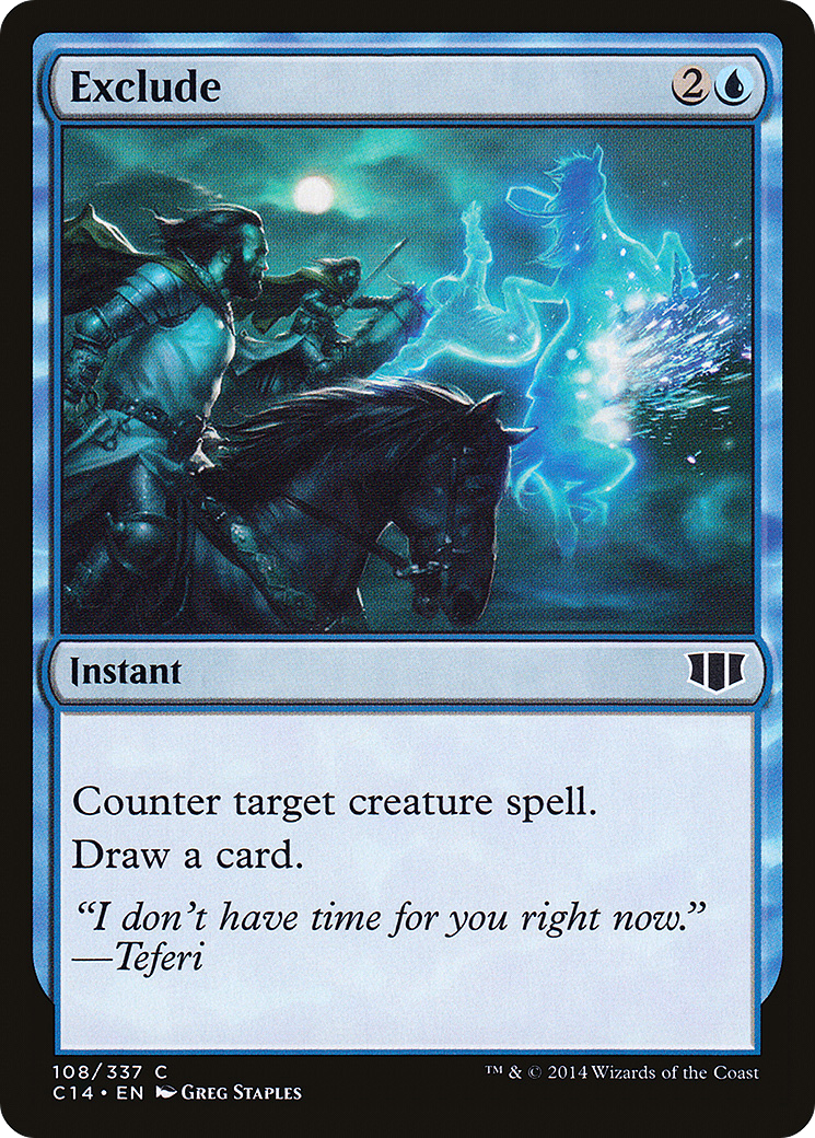 Exclude (C14-108)  - Commander 2014
