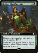 Belt of Giant Strength (Extended Art) (AFC-307) - Adventures in the Forgotten Realms Commander