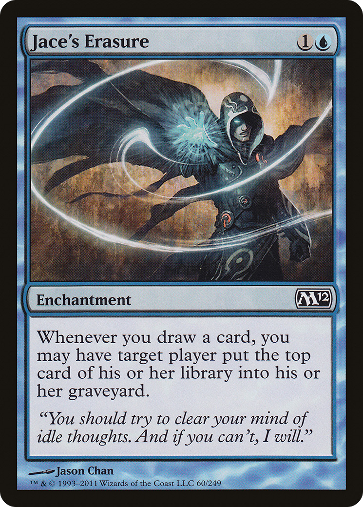 Jace's Erasure (M12-060)  Foil - Magic 2012