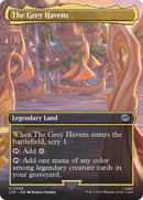 The Grey Havens (Borderless) (LTR-443)  Foil - The Lord of the Rings: Tales of Middle-earth