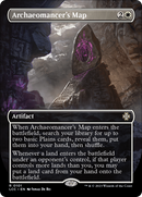Archaeomancer's Map (Borderless) (LCC-101)  Foil - The Lost Caverns of Ixalan Commander