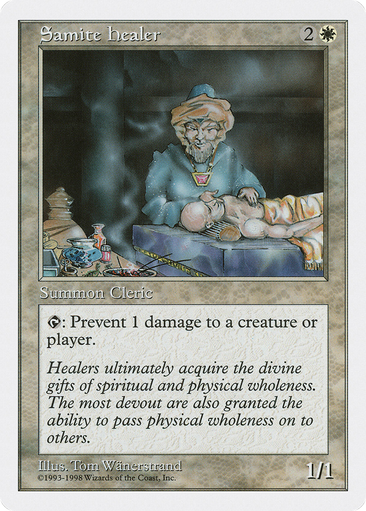 Samite Healer (ATH-081)  - Anthologies