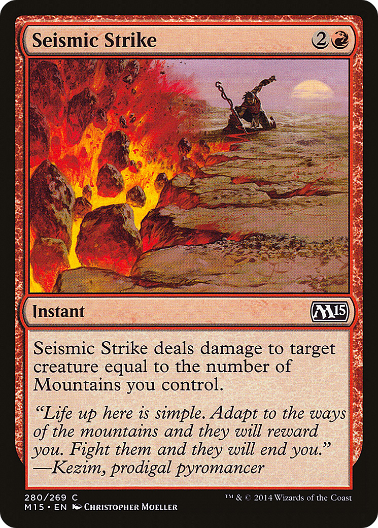 Seismic Strike (M15-280)  - Magic 2015