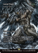 Astral Titan - Primeval Titan (Showcase) (FCA-048)  - FINAL FANTASY: Through the Ages / Astral Titan (Borderless)