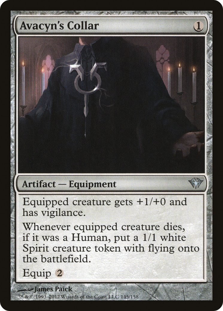 Avacyn's Collar (DKA-145)  - Dark Ascension