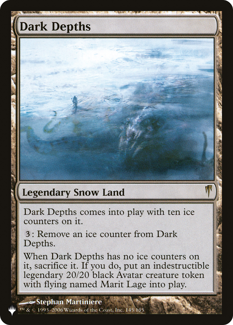 Dark Depths (LIST-145/155)  - The List