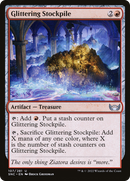 Glittering Stockpile (SNC-107)  Foil - Streets of New Capenna
