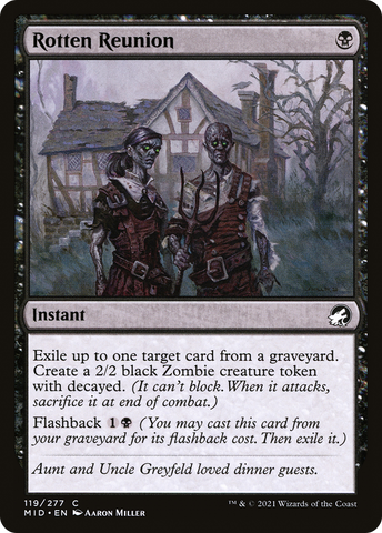 Rotten Reunion (MID-119)  - Innistrad: Midnight Hunt