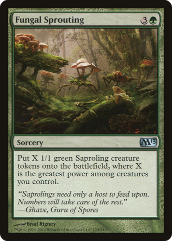 Fungal Sprouting (M13-173)  Foil - Magic 2013