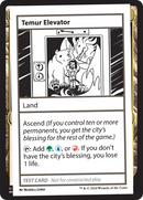Temur Elevator (MB2PC-)  - Mystery Booster 2