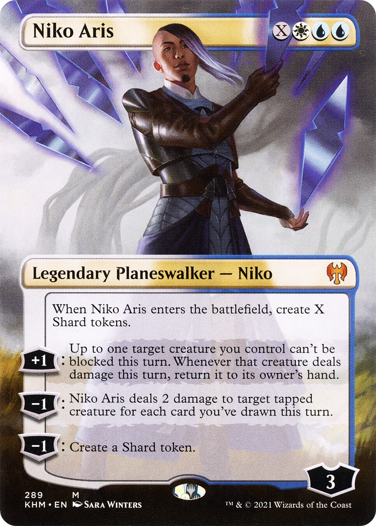 Niko Aris (Borderless) (KHM-289) - Kaldheim (Borderless) Foil