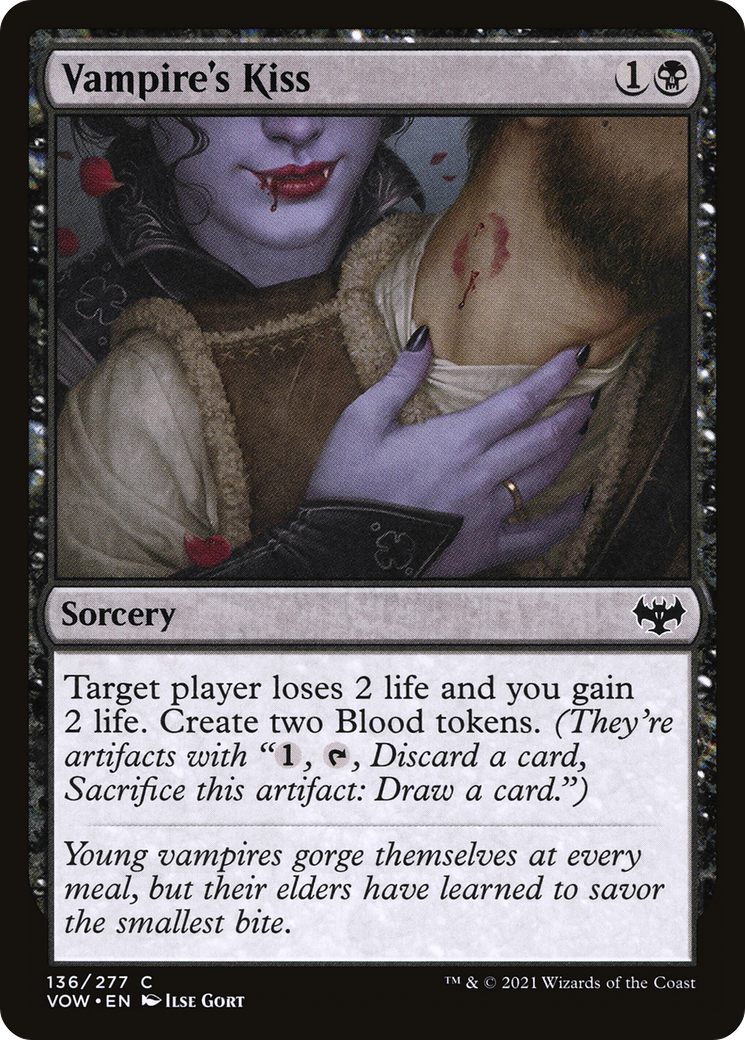 Vampire's Kiss (VOW-136)  - Innistrad: Crimson Vow