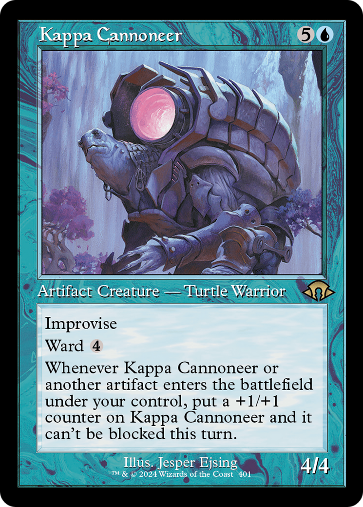 Kappa Cannoneer (Retro Frame) (MH3-401)  Foil - Modern Horizons 3