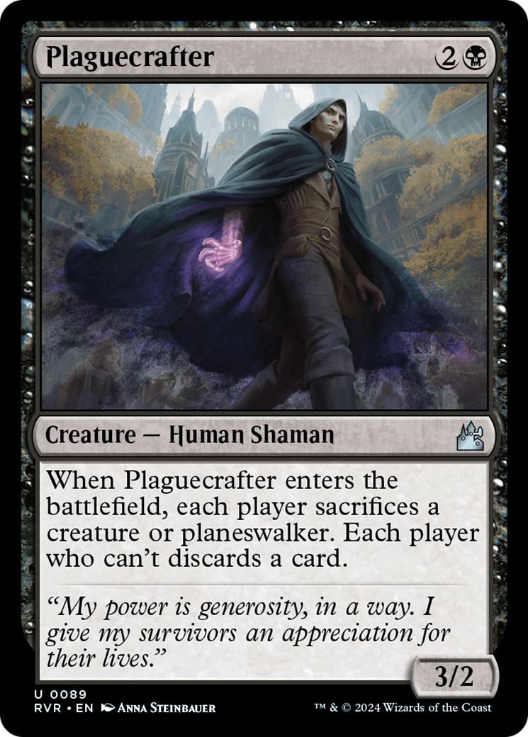 Plaguecrafter (RVR-089)  - Ravnica Remastered