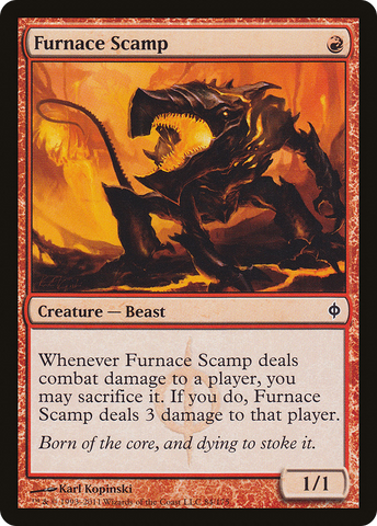 Furnace Scamp (NPH-084)  Foil - New Phyrexia
