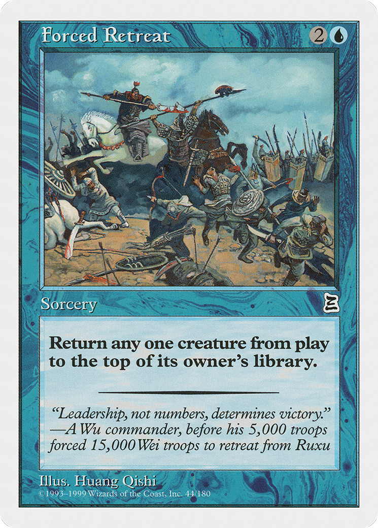 Forced Retreat (PTK-044)  - Portal Three Kingdoms
