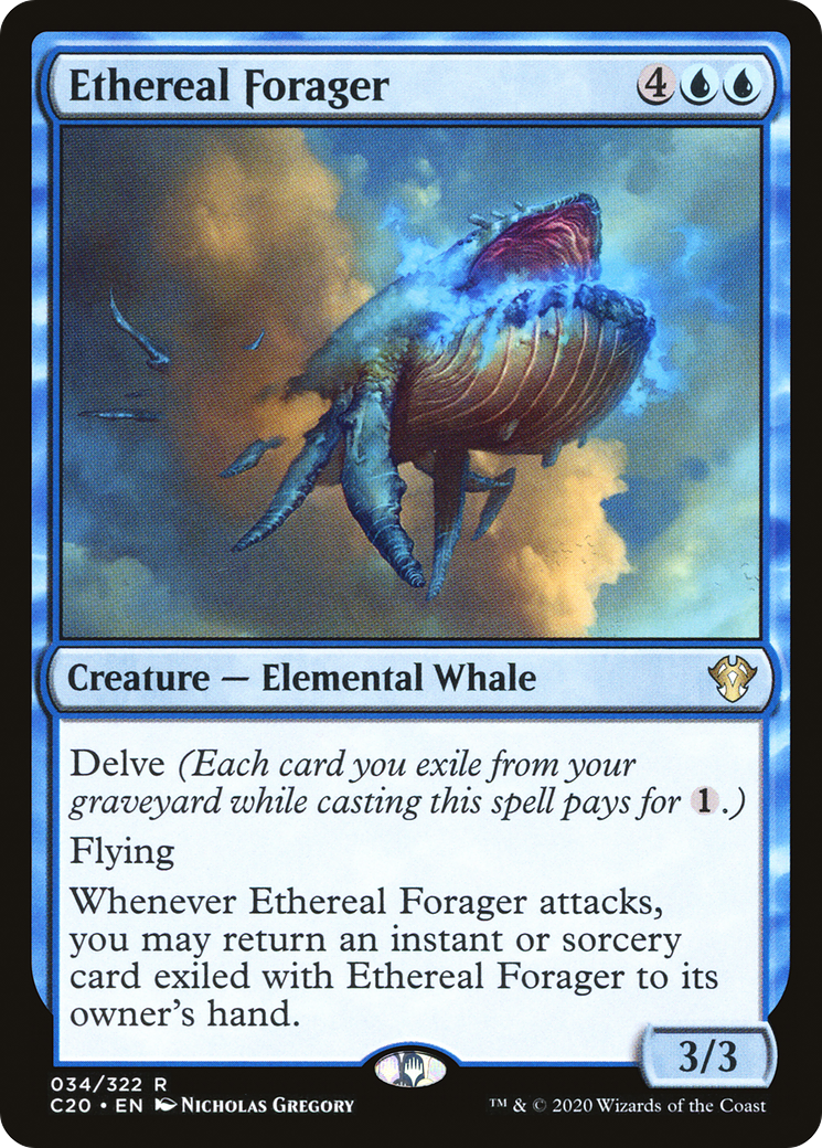 Ethereal Forager (C20-034)  - Commander 2020