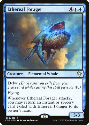 Ethereal Forager (C20-034)  - Commander 2020