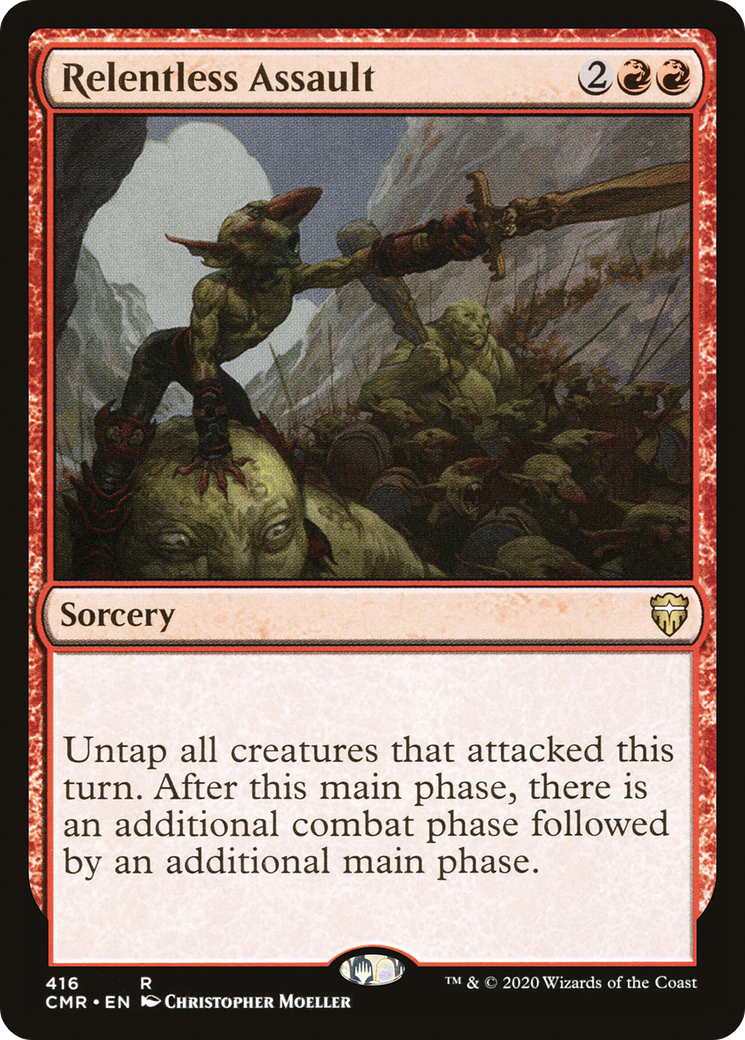 Relentless Assault (CMR-416)  - Commander Legends