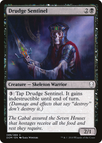 Drudge Sentinel (DOM-089)  - Dominaria
