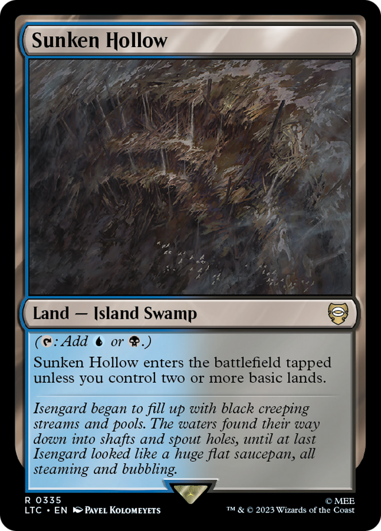 Sunken Hollow (LTC-335)  - Tales of Middle-earth Commander