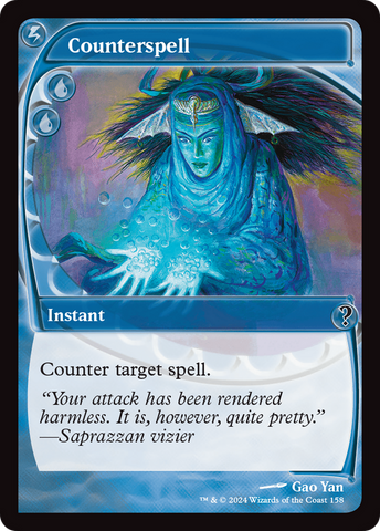 Counterspell (Future Sight) (MB2-158)  Foil - Mystery Booster 2