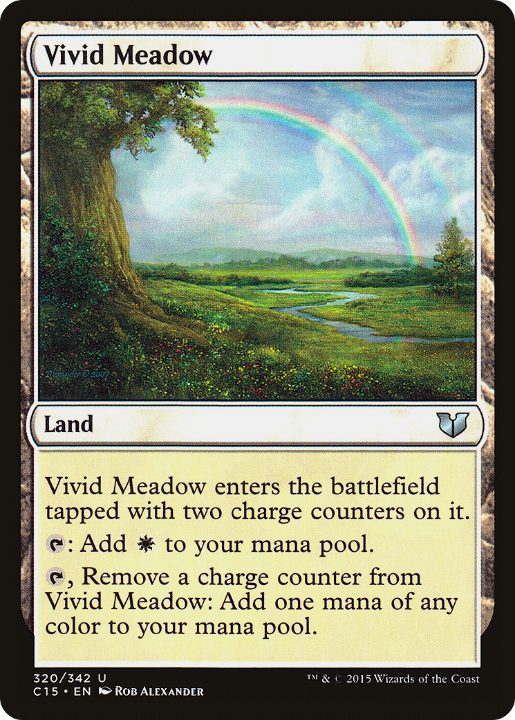 Vivid Meadow (C15-320)  - Commander 2015