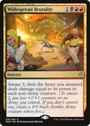 Widespread Brutality (WAR-226)  Foil - War of the Spark