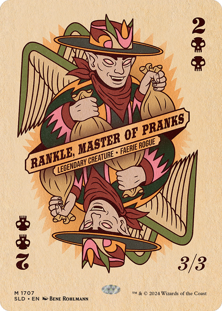 Rankle, Master of Pranks (SLD-1707)  - Secret Lair Drop (Borderless)