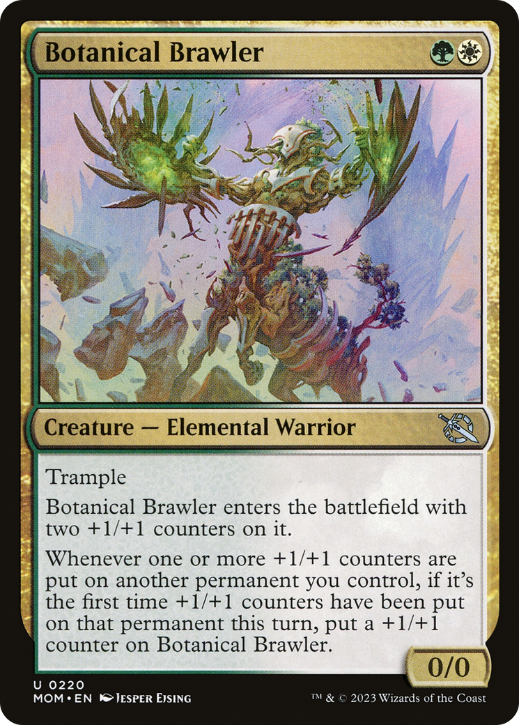 Botanical Brawler (MOM-220)  Foil - March of the Machine