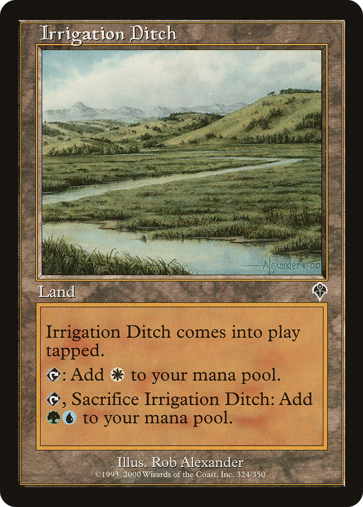 Irrigation Ditch (INV-324)  - Invasion
