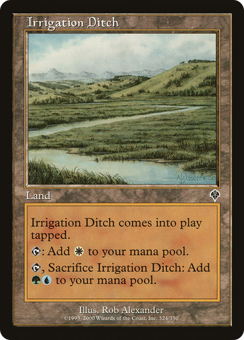 Irrigation Ditch (INV-324)  - Invasion