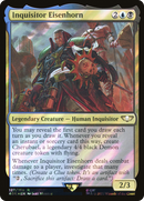 Inquisitor Eisenhorn (Surge Foil) (40K-127)  Foil - Warhammer 40,000 Commander