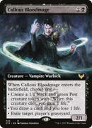 Callous Bloodmage (Extended Art) (STX-302)  - Strixhaven: School of Mages: (Extended Art)