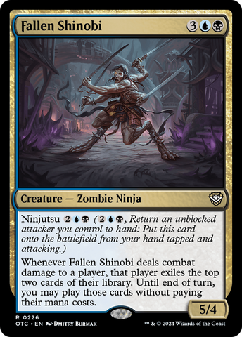 Fallen Shinobi (OTC-226)  - Outlaws of Thunder Junction Commander